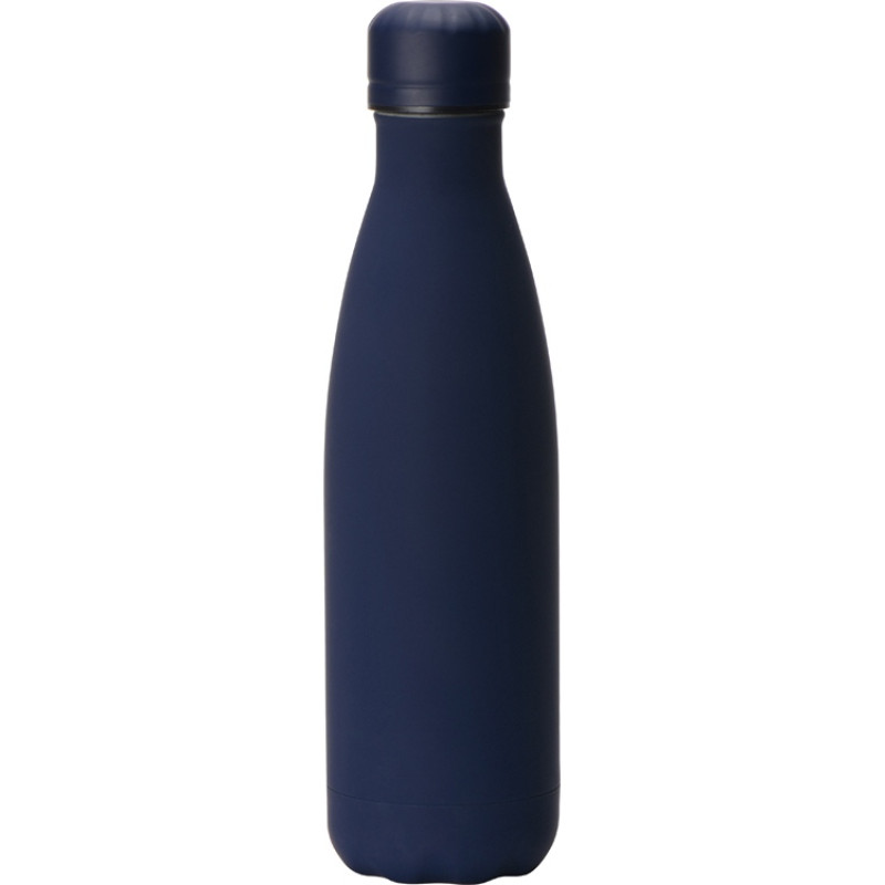 Термобутылка Актив Soft Touch, 500мл, темно-синий