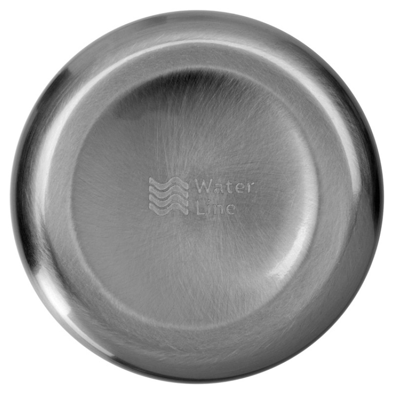 Вакуумная термобутылка "Cask" Waterline, 500 мл, тубус, серебристый глянцевый Вакуумная термобутылка "Cask" Waterline, 500 мл, тубус, серебристый глянцевый