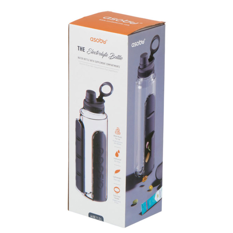 Бутылка для воды «Electrolyte», черный (Р)