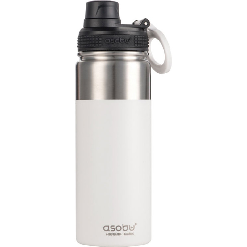 Вакуумная термобутылка «ALPINE FLASK», 530 мл, белый Вакуумная термобутылка «ALPINE FLASK», 530 мл, белый