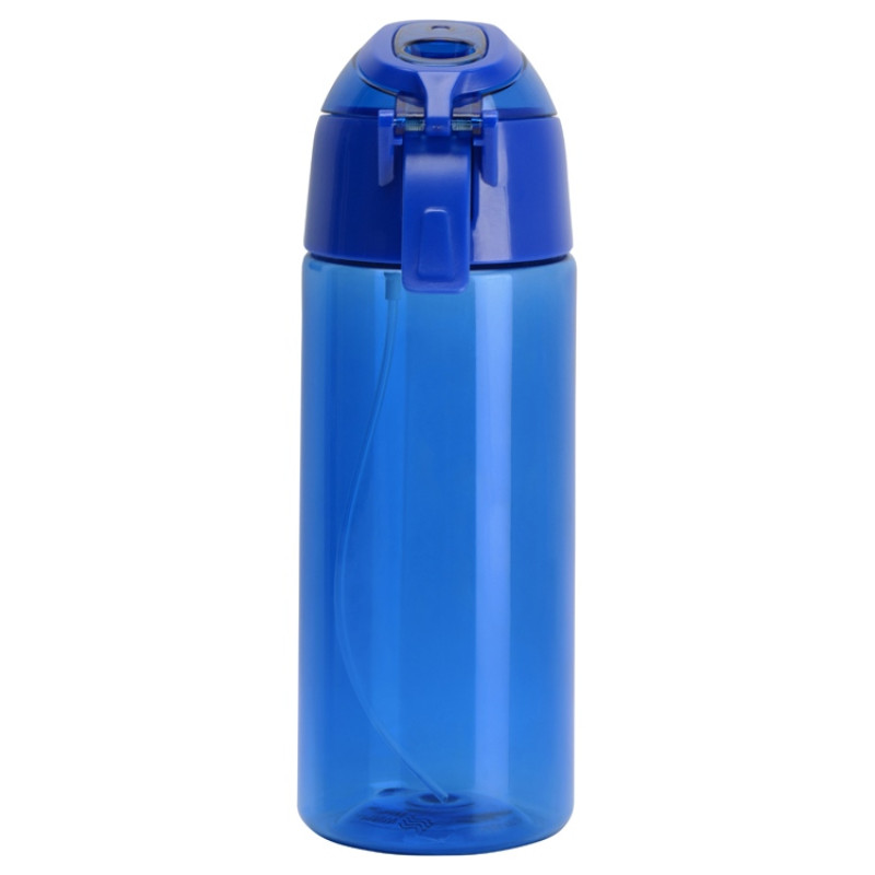 Спортивная бутылка с пульверизатором "Spray", 600мл, Waterline, синий (Р)