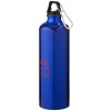 Алюминиевая бутылка для воды Oregon объемом 770 мл с карабином - Синий