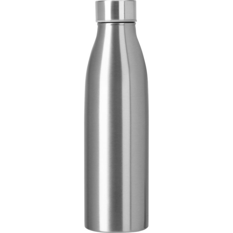 Стальная бутылка "Rely", 650 мл, стальная (Р)