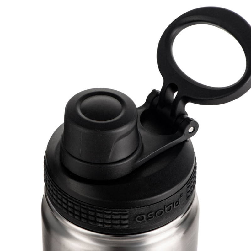 Вакуумная термобутылка «ALPINE FLASK», 530 мл, черный Вакуумная термобутылка «ALPINE FLASK», 530 мл, черный