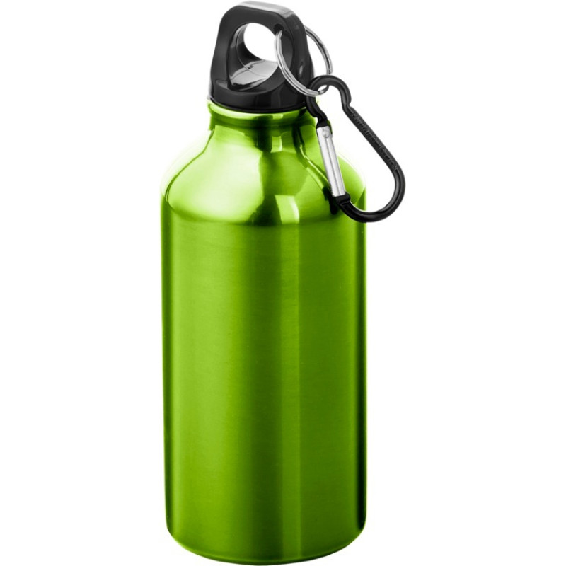 Бутылка "Oregon" с карабином 400мл, зеленое яблоко