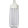 Спортивная бутылка HydroFruit из переработанной пластмассы, с инфузором, 700 мл - Белый Спортивная бутылка HydroFruit из переработанной пластмассы, с инфузором, 700 мл - Белый