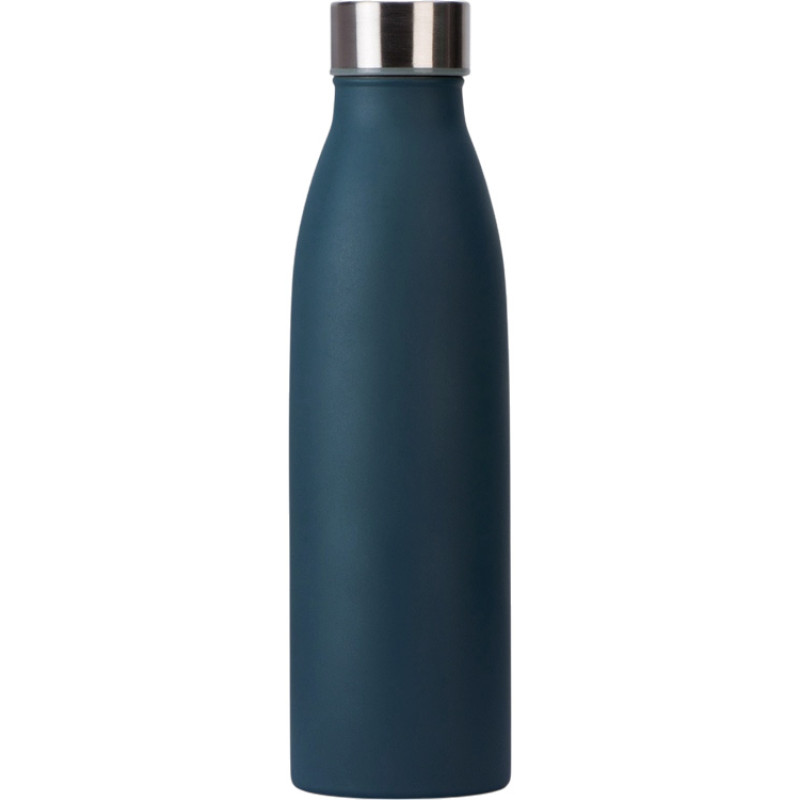 Стальная бутылка "Rely", 650 мл, NEW темно-синий 295C матовый