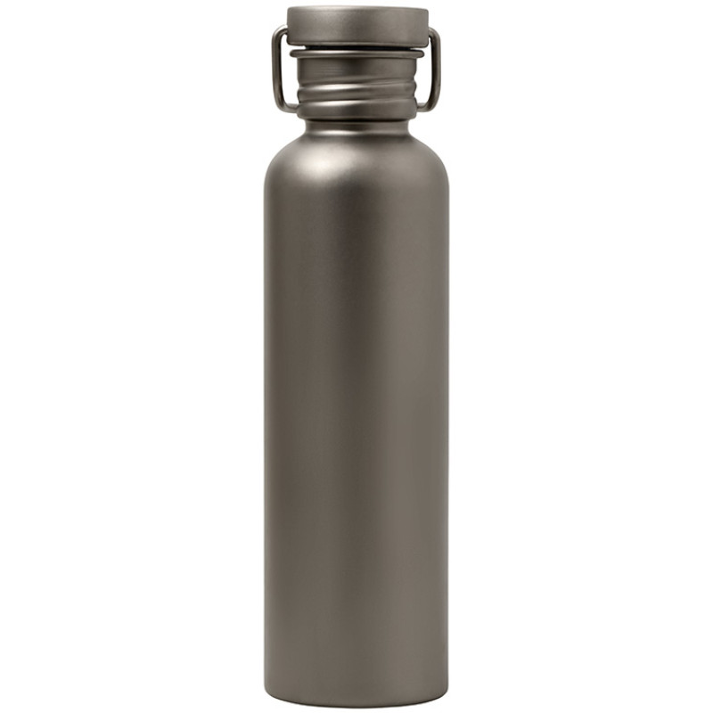 Бутылка для воды из титана "Titan", 750ml, темно-серый Бутылка для воды из титана "Titan", 750ml, темно-серый