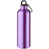 Алюминиевая бутылка для воды Oregon объемом 770 мл с карабином - Пурпурный