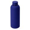 Вакуумная термобутылка "Cask" Waterline, soft touch, 500 мл, синий