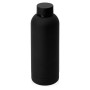 Вакуумная термобутылка "Cask" Waterline, soft touch, 500 мл, черный (Р)