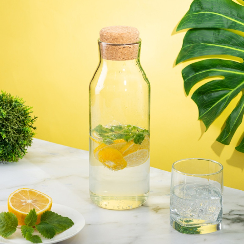 Графин для воды с пробковой крышкой "Fresh"