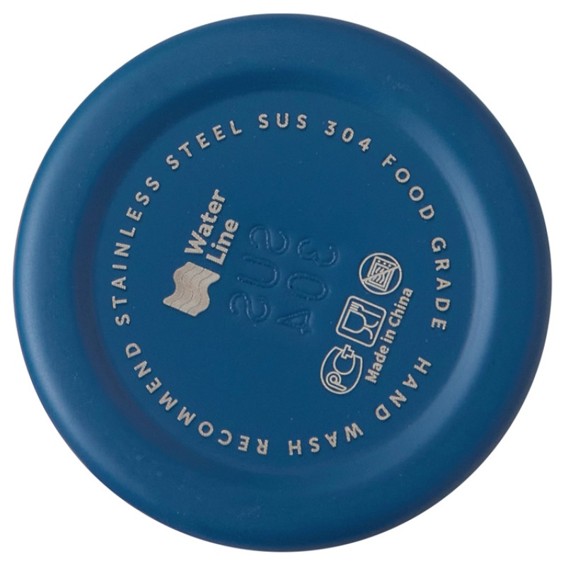 Стальная бутылка "Rely", 650 мл, синий индиго