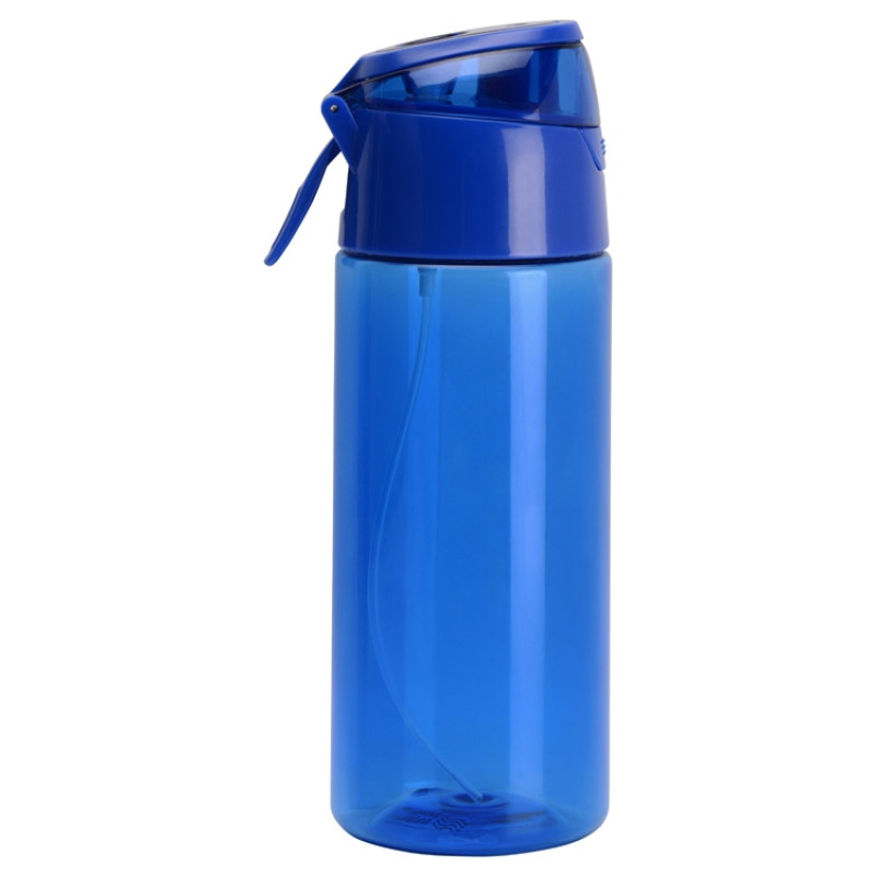 Спортивная бутылка с пульверизатором "Spray", 600мл, Waterline, синий (Р)