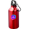 Бутылка "Oregon" с карабином 400мл, красный