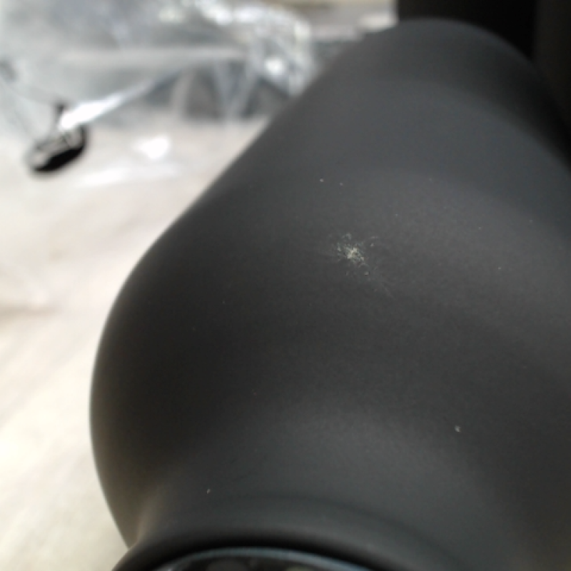 Матовая спортивная бутылка Oregon с карабином и объемом 400 мл, черный