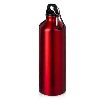 Бутылка "Hip M" с карабином, 770 мл, красный