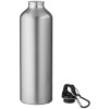 Алюминиевая бутылка для воды Oregon объемом 770 мл с карабином - Серебряный