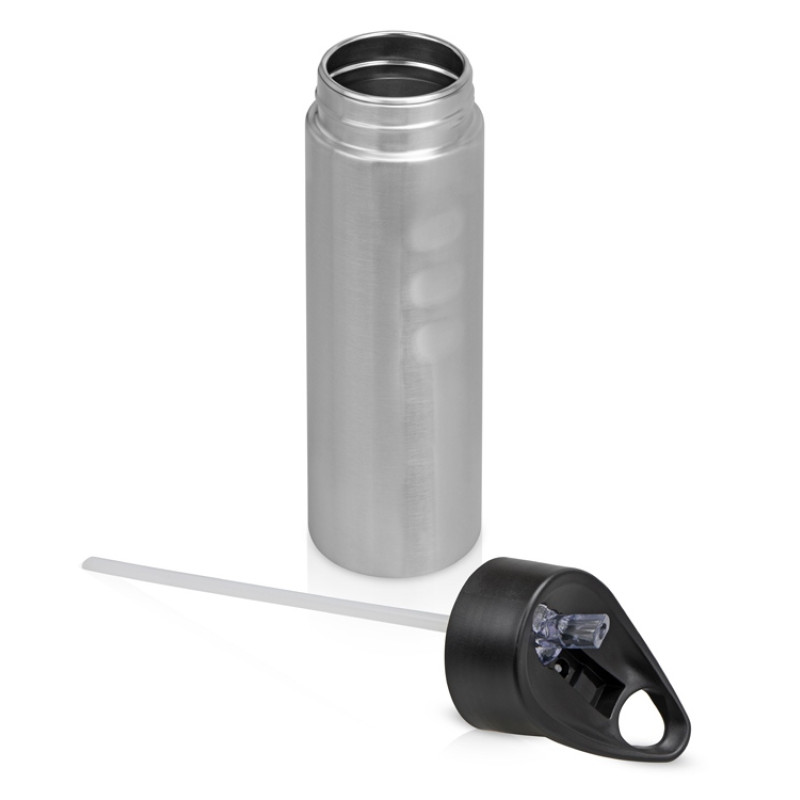 Стальная спортивная бутылка Trixie, серебристый