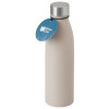 Стальная бутылка "Rely", 650 мл, бежевый