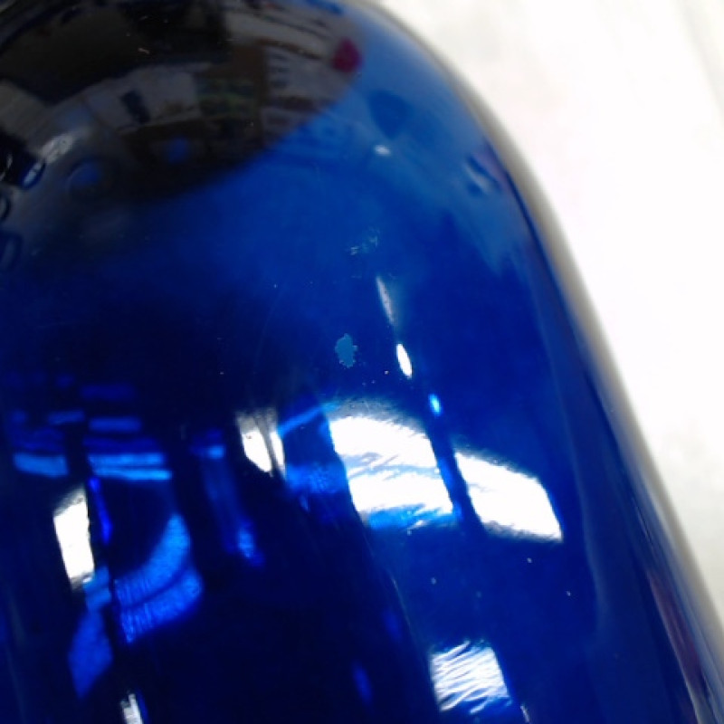 Спортивная бутылка Sky из стекла объемом 500 мл, cиний (Р)