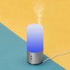 Увлажнитель воздуха с подсветкой "Breathe", белый/серебристый Увлажнитель воздуха с подсветкой "Breathe", белый/серебристый