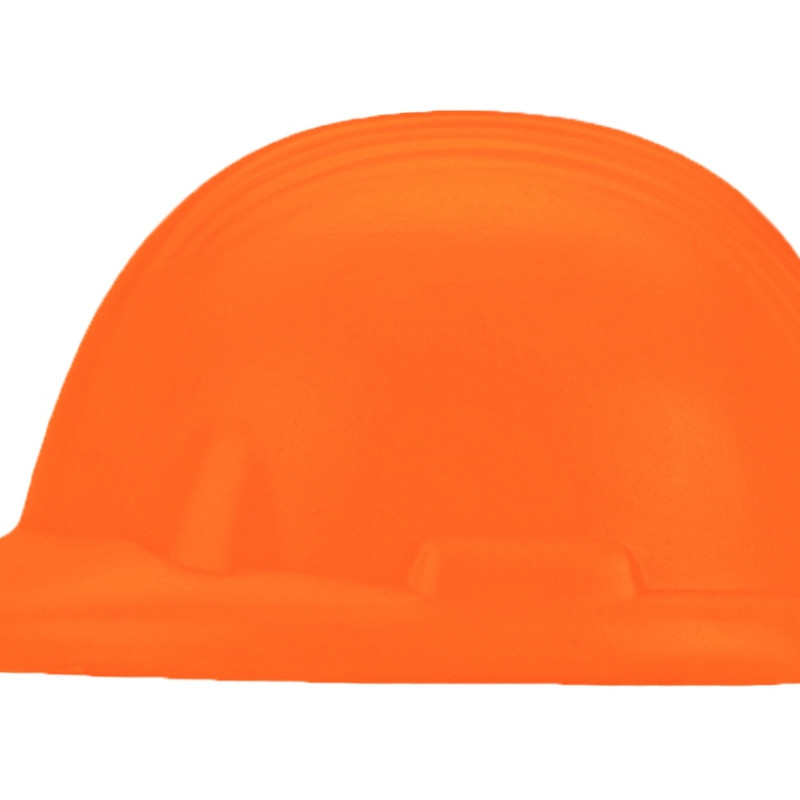 Антистресс «Каска» оранжевый (Р)