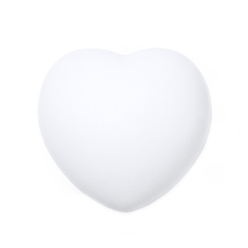 Антистресс BIKU в форме сердца, белый
