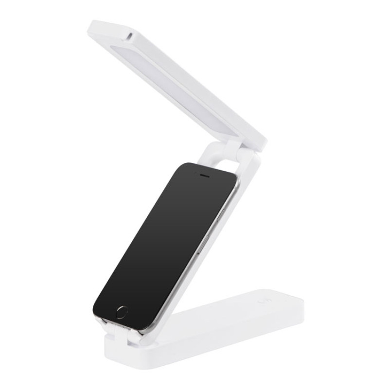 Складывающаяся настольная LED лампа "Stack N", 3 Вт, белый