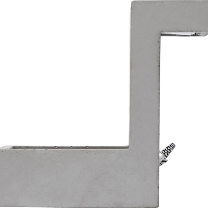 Настольная лампа из бетона "Blok Lamp"