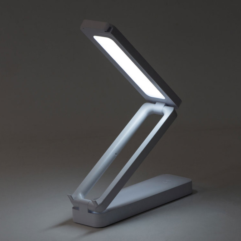 Складывающаяся настольная LED лампа "Stack N", 3 Вт, белый