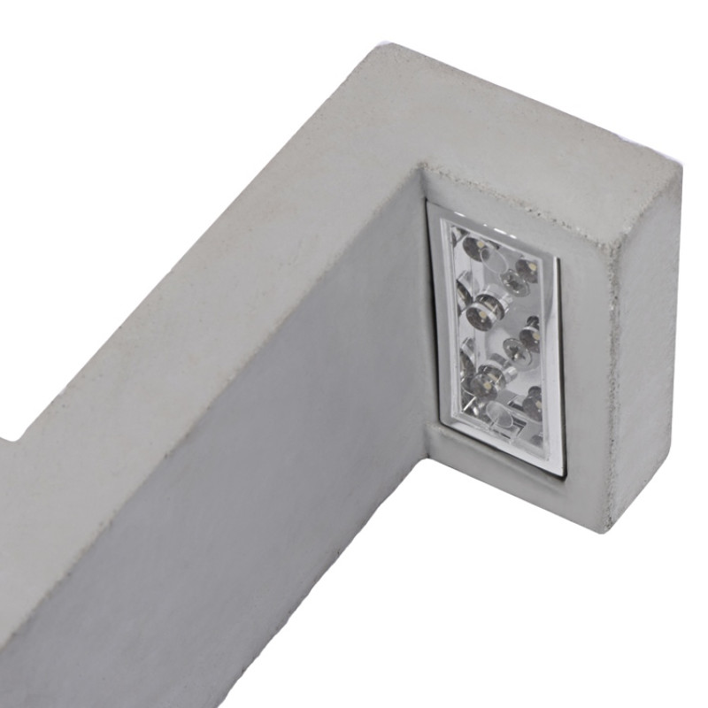 Настольная лампа из бетона "Blok Lamp"