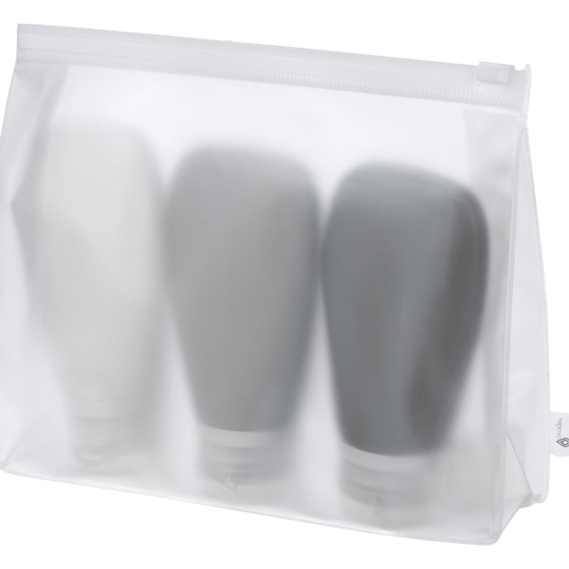 Набор емкостей для путешествия с колпачком для зубной щетки Набор емкостей для путешествия с колпачком для зубной щетки