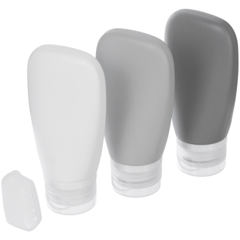 Набор емкостей для путешествия с колпачком для зубной щетки Набор емкостей для путешествия с колпачком для зубной щетки