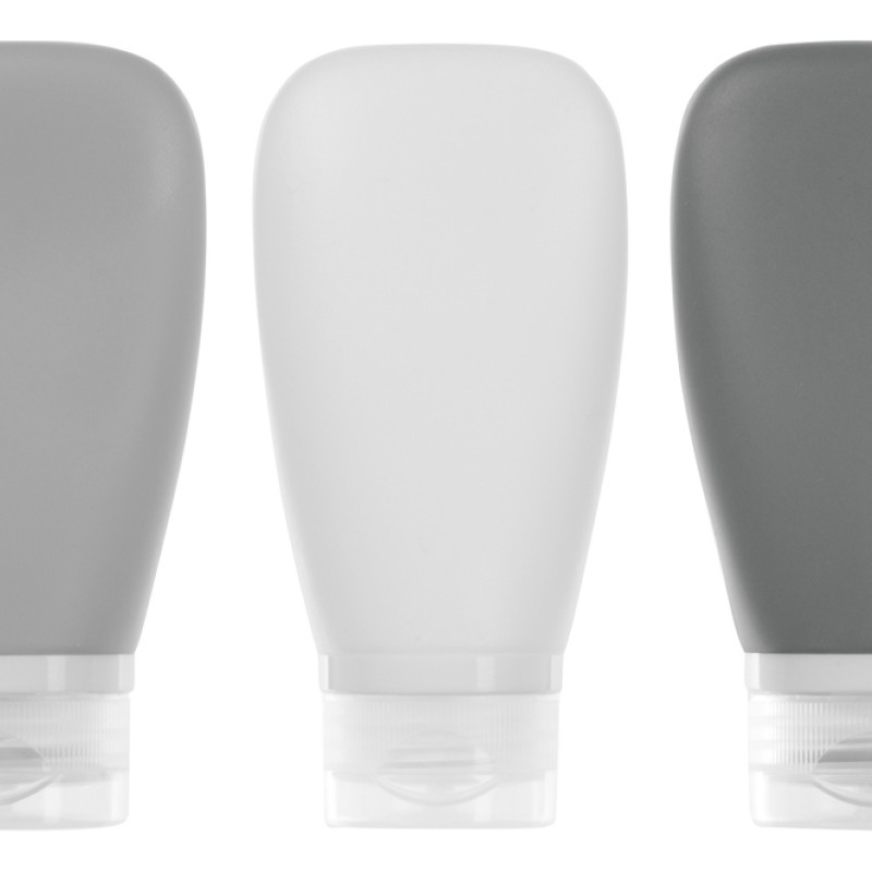 Набор емкостей для путешествия с колпачком для зубной щетки Набор емкостей для путешествия с колпачком для зубной щетки