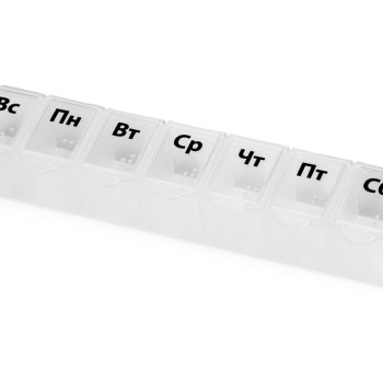 Футляр для мелочей "One week", прозрачный