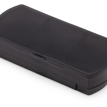 Таблетница с отделением для пластырей "Treat", темно-серый