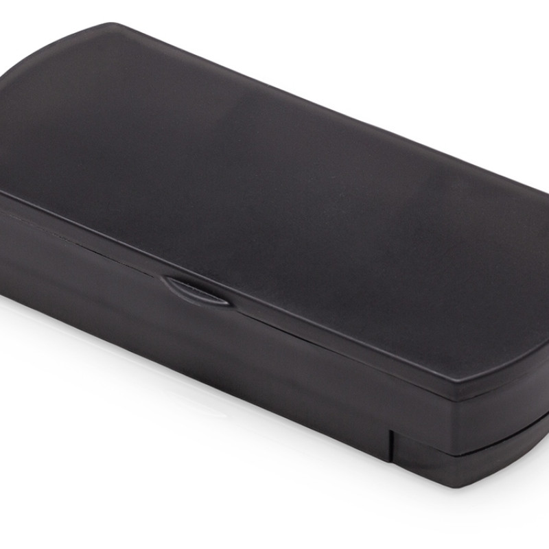 Таблетница с отделением для пластырей "Treat", темно-серый Таблетница с отделением для пластырей "Treat", темно-серый