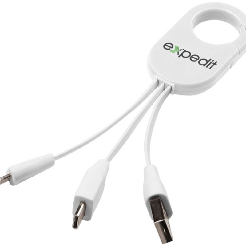 Кабель для зарядки «3-в-1», белый