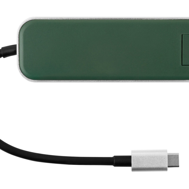 Хаб USB Rombica Type-C Chronos Green (Р) Хаб USB Rombica Type-C Chronos Green (Р)