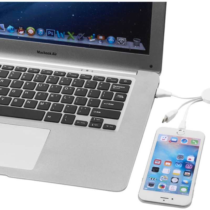 Кабель для зарядки «3-в-1», белый