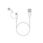 Кабель Mi 2-in-1 USB Cable Micro-USB to Type C 30см SJX02ZM (SJV4083TY)