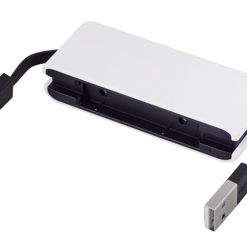 USB-хаб «Hubix» с коннектором 2-в-1 USB-C и USB-A, 2.0, белый