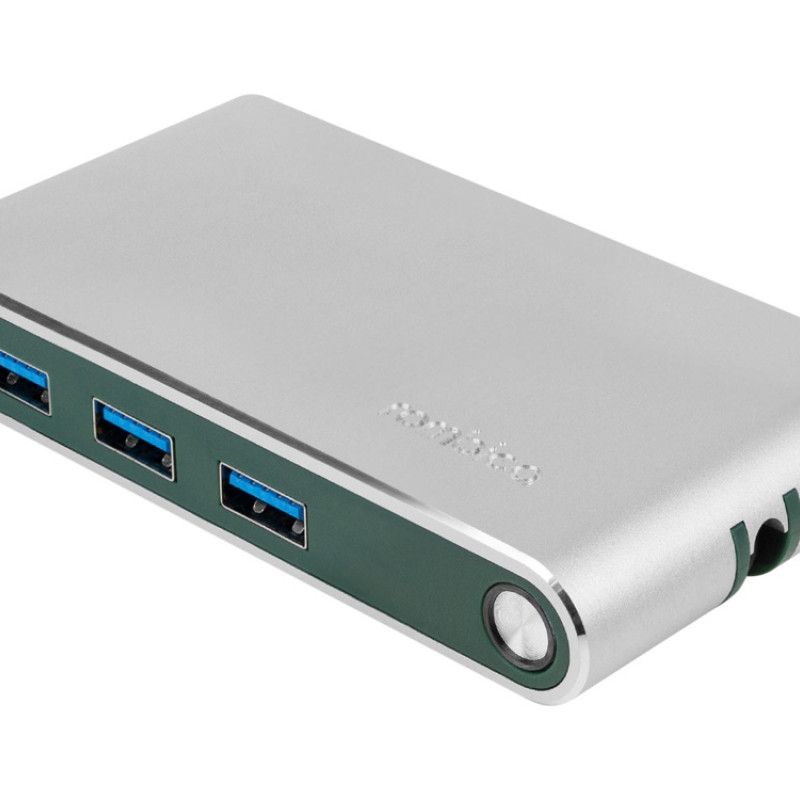 Хаб USB Rombica Type-C Hermes Green Хаб USB Rombica Type-C Hermes Green