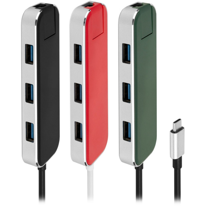 Хаб USB Rombica Type-C Chronos Green (Р) Хаб USB Rombica Type-C Chronos Green (Р)