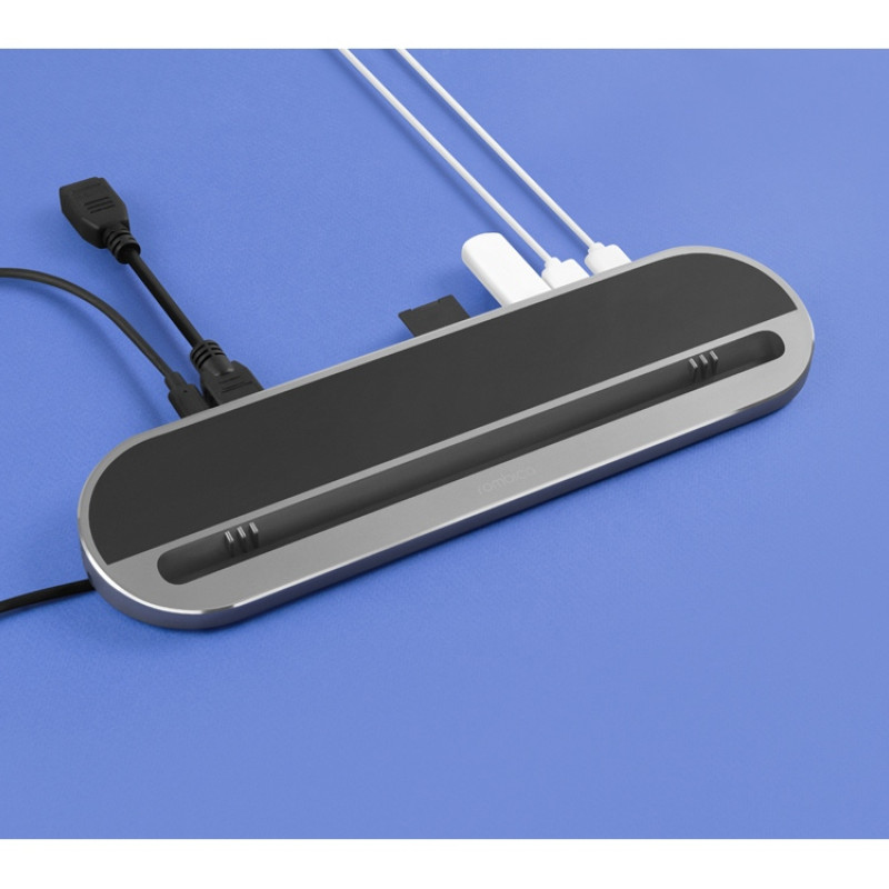 Хаб USB Type-C 3.0 для ноутбуков «Falcon», черный