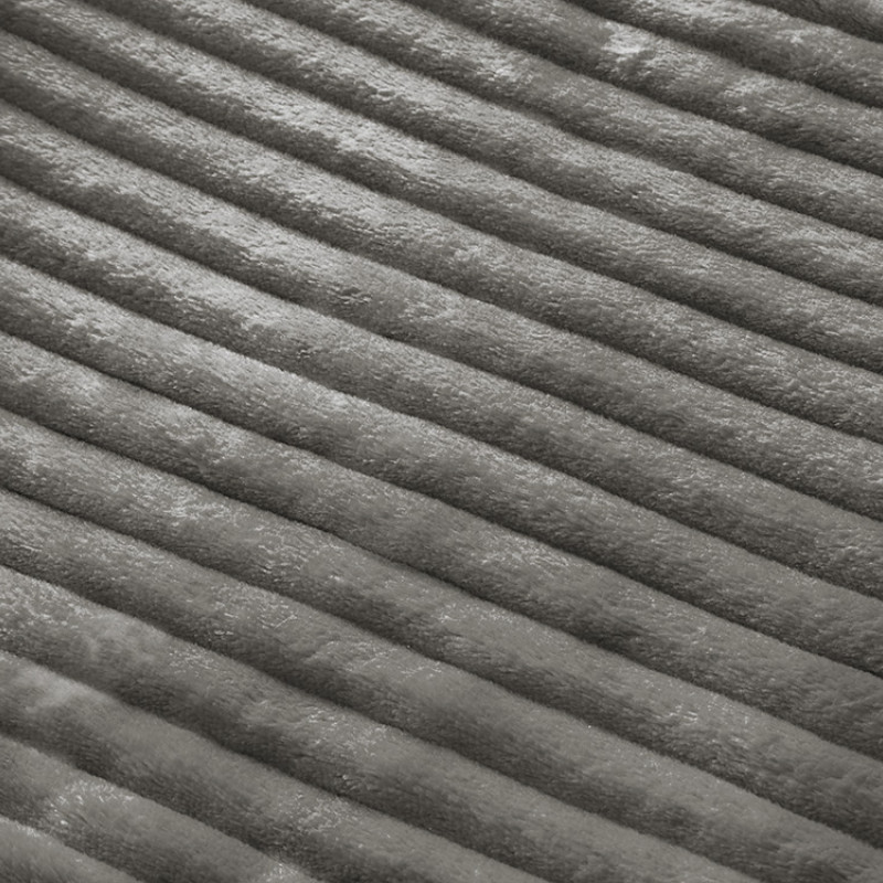 Плед Wave флисовый, серый