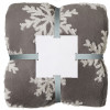 Плед Snowflake новогодний