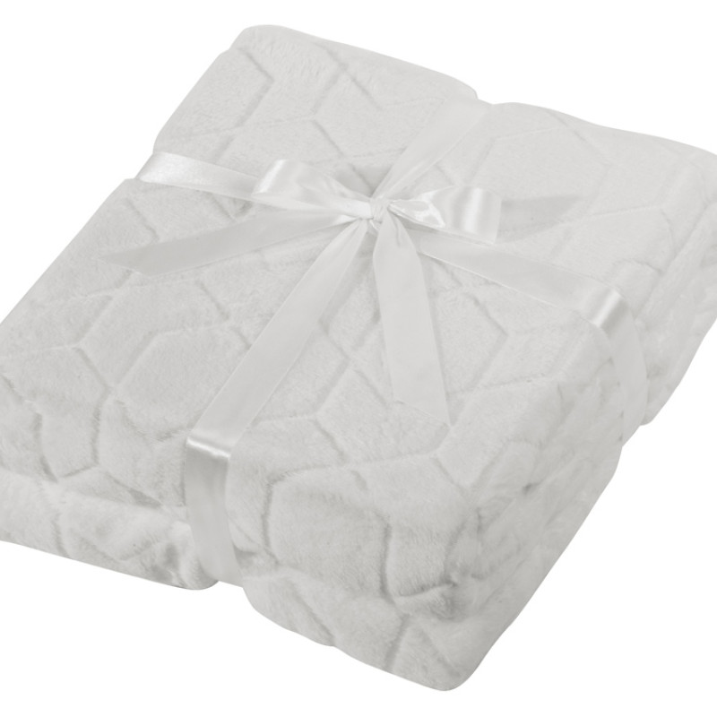 Светящийся в темноте плед Lattice белый Светящийся в темноте плед Lattice белый