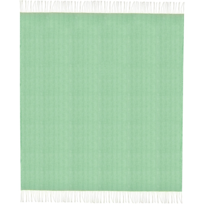 Плед "Ёлочка" 150х180 см. ПРЕМИУМ (зеленый однотонное)